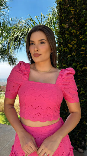 Conjunto de Laise Francesca Rosa