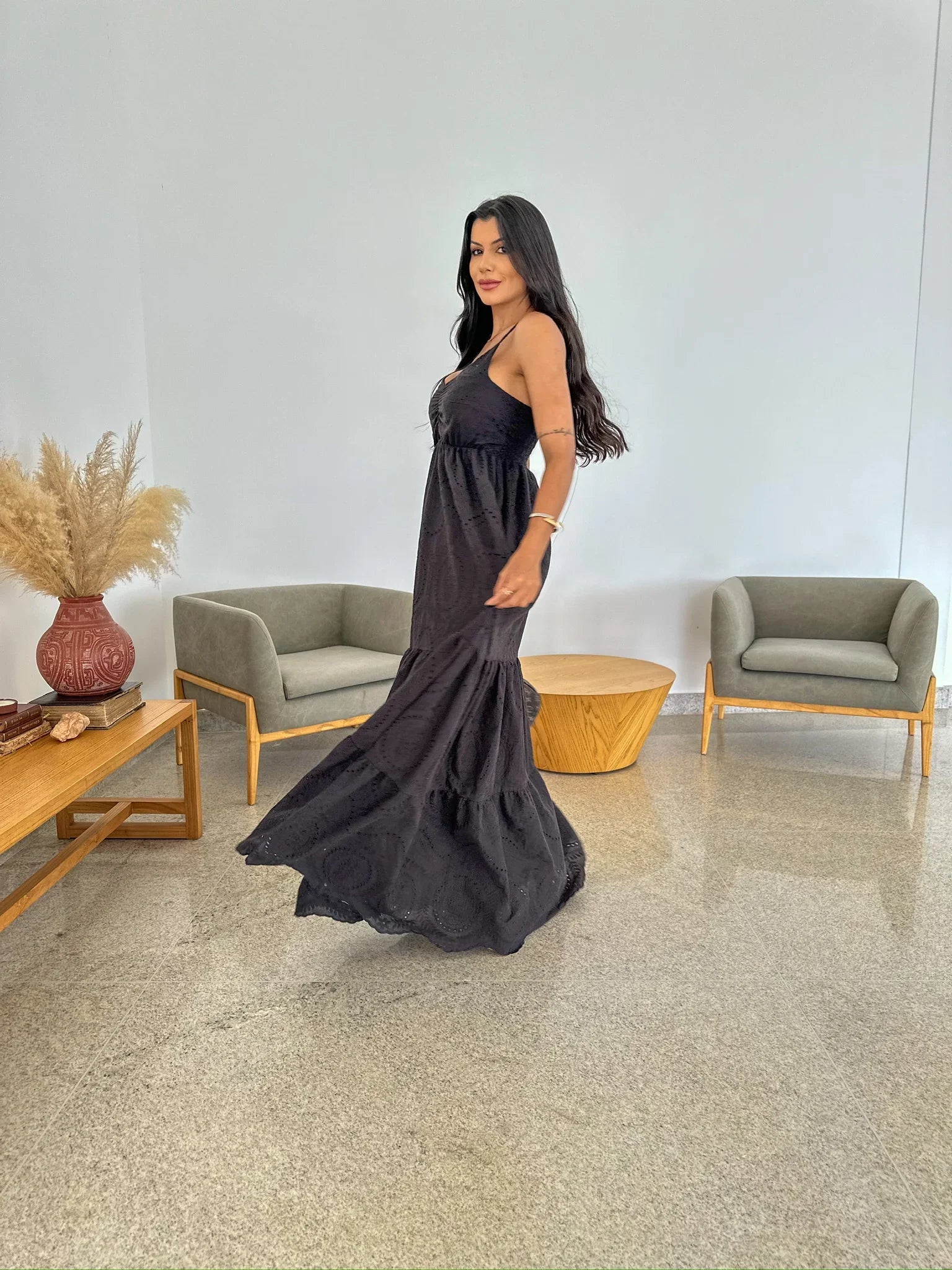 Vestido Camila de Laise Preto