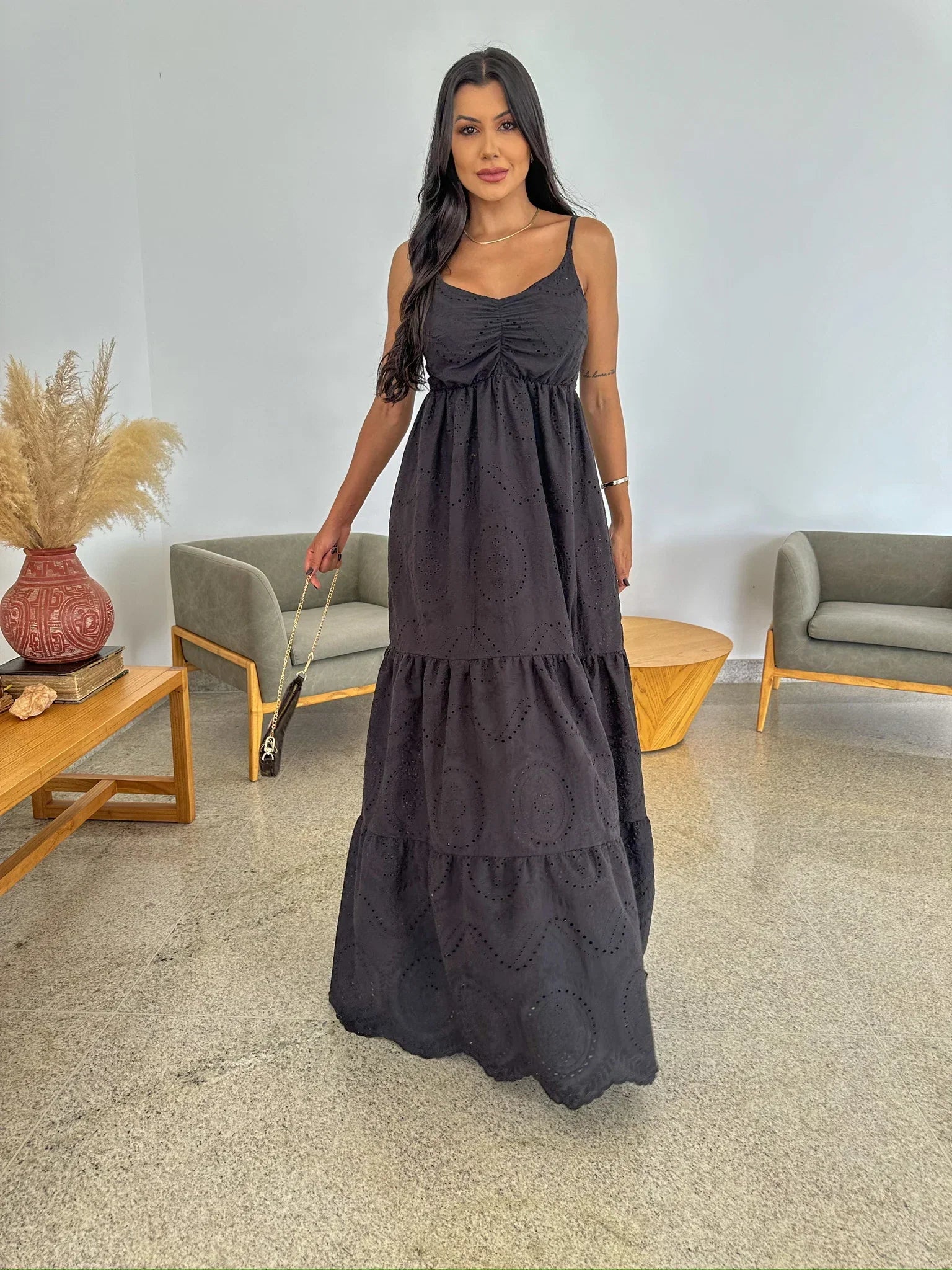 Vestido Camila de Laise Preto